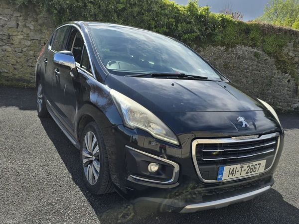 Peugeot 3008 SUV, Diesel, 2014, Black