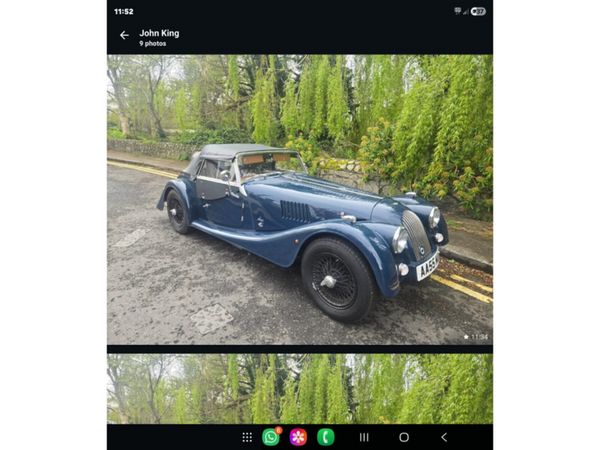 Morgan 4/4 Convertible, Petrol, 2012, Blue