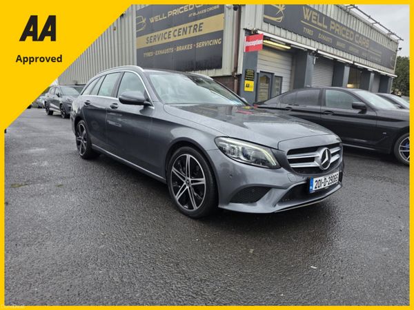 Mercedes-Benz C-Class Estate, Diesel Hybrid, 2020, Grey