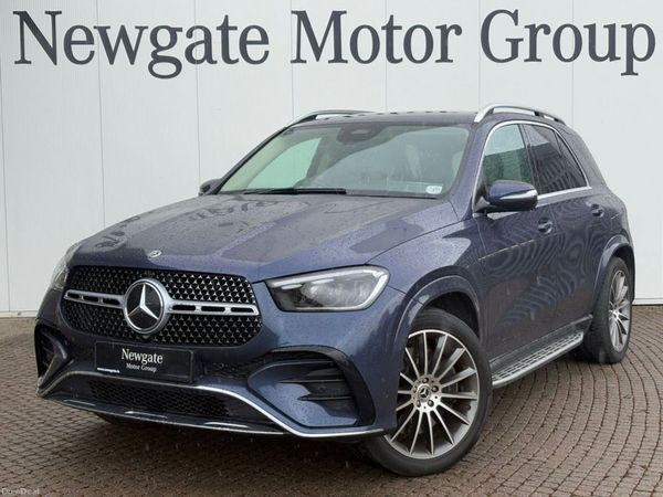 Mercedes-Benz GLE SUV, Diesel Hybrid, 2024, Blue