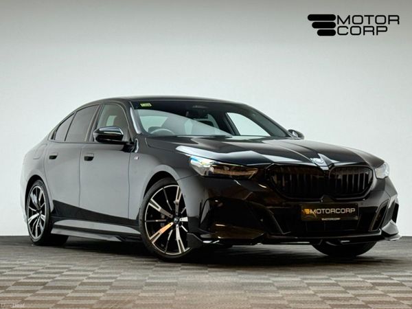 BMW 5-Series Saloon, Petrol Plug-in Hybrid, 2024, Black
