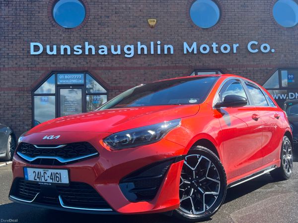 Kia Ceed Hatchback, Diesel Hybrid, 2024, Orange