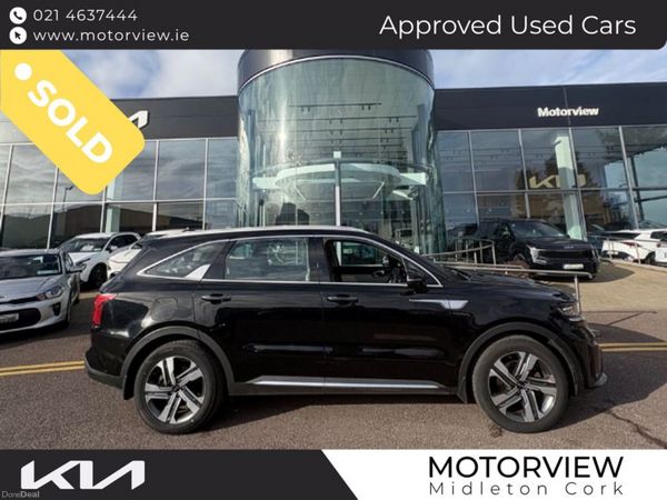 Kia Sorento MPV, Petrol Plug-in Hybrid, 2021, Black