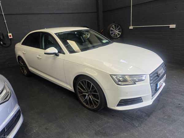 Audi A4 Saloon, Diesel, 2019, White