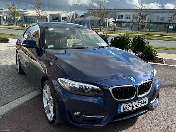 BMW 2-Series Coupe, Diesel, 2016, Blue