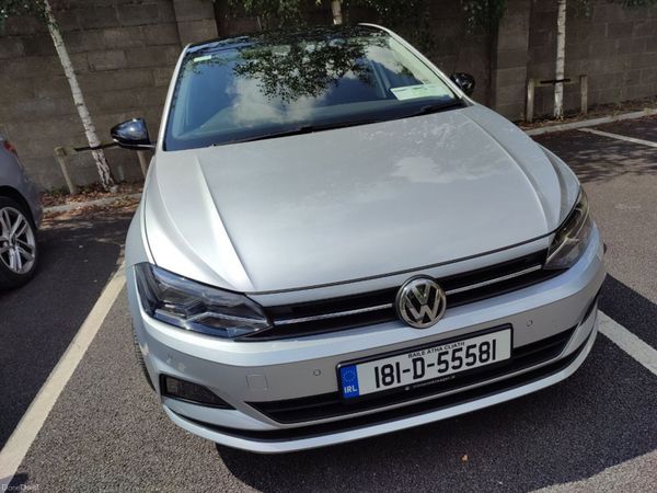 Volkswagen Polo Hatchback, Petrol, 2018, Silver
