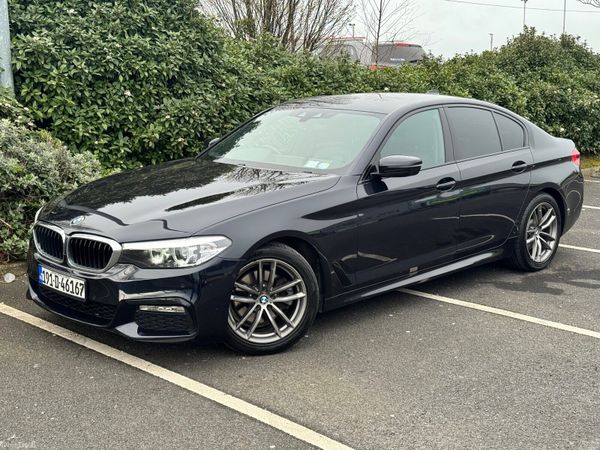 BMW 5-Series Saloon, Diesel, 2019, Black