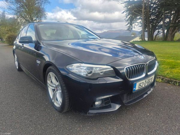 BMW 5-Series Saloon, Diesel, 2015, Black