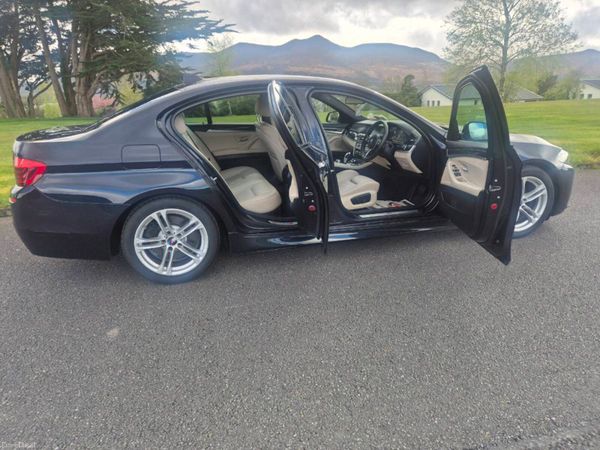 BMW 5-Series Saloon, Diesel, 2015, Black