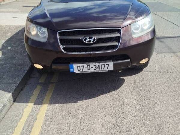 Hyundai Santa Fe SUV, Diesel, 2007, Red