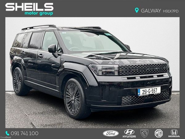 Hyundai Santa Fe SUV, Petrol Plug-in Hybrid, 2025, Black