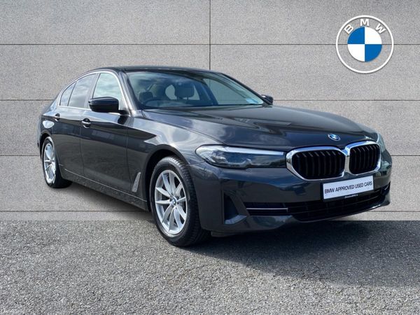 BMW 5-Series Saloon, Diesel Hybrid, 2022, Grey