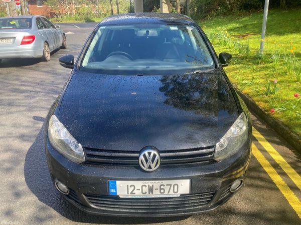 Volkswagen Golf Hatchback, Diesel, 2012, Black
