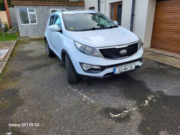 Kia Sportage SUV, Diesel, 2015, White