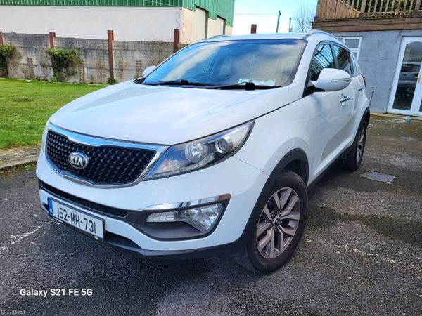 Kia Sportage SUV, Diesel, 2015, White