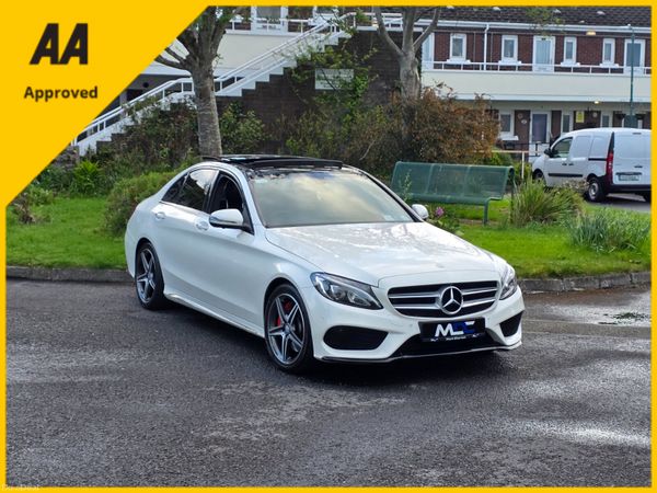 Mercedes-Benz C-Class Saloon, Diesel, 2016, White