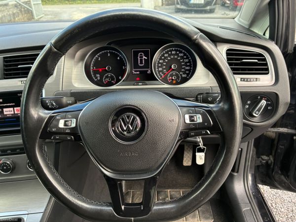 Volkswagen Golf Hatchback, Diesel, 2017, Black