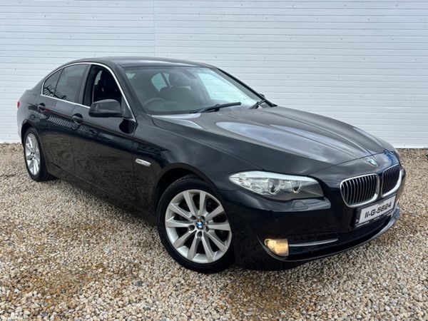 BMW 5-Series Saloon, Diesel, 2011, Black