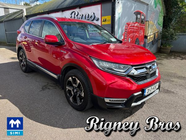 Honda CR-V MPV, Petrol Hybrid, 2021, Red