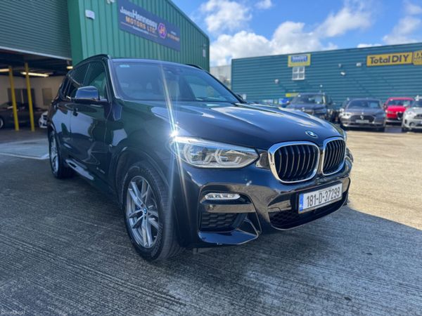 BMW X3 SUV, Diesel, 2018, Black