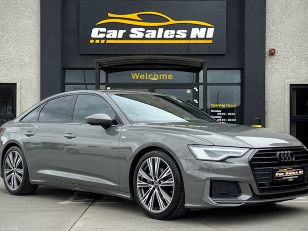 Audi A6 Saloon, Diesel Hybrid, 2022, Grey