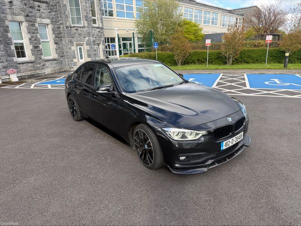 BMW 3-Series Saloon, Diesel, 2018, Black
