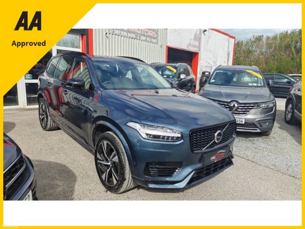 Volvo XC90 SUV, Petrol Plug-in Hybrid, 2023, Blue