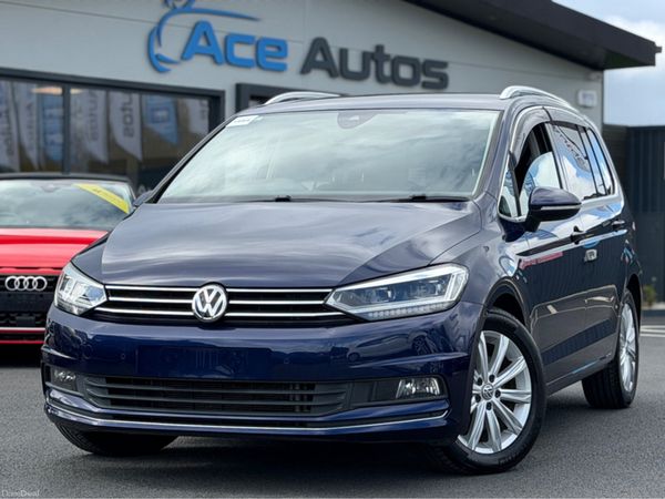 Volkswagen Touran MPV, Diesel, 2018, Blue