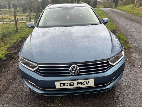 Volkswagen Passat Estate, Diesel, 2018, Blue