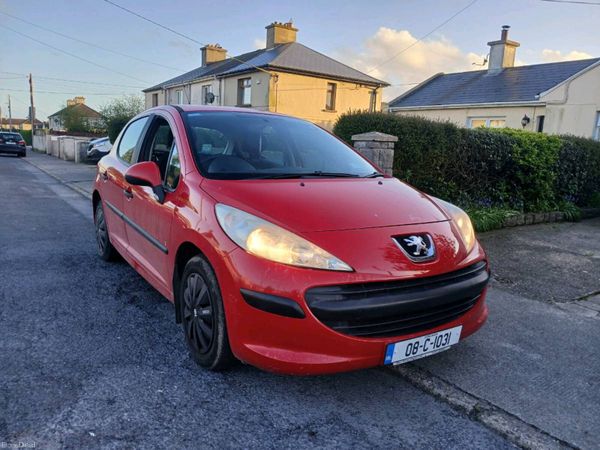 Peugeot 207 Hatchback, Petrol, 2008, Red