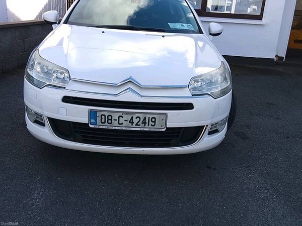 Citroen C5 Estate, Diesel, 2008, White
