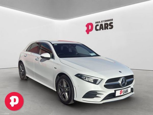 Mercedes-Benz A-Class Hatchback, Petrol Hybrid, 2020, White