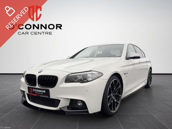 BMW 5-Series Saloon, Diesel, 2016, White