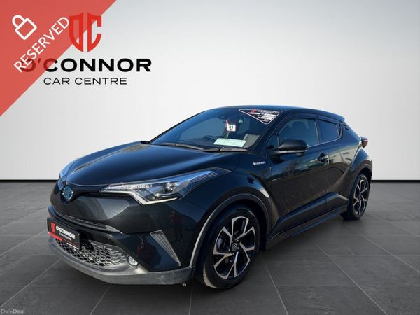 Toyota C-HR SUV, Petrol Hybrid, 2019, Black