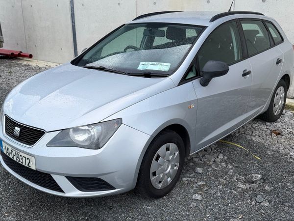 SEAT Ibiza Estate, Petrol, 2014, Silver