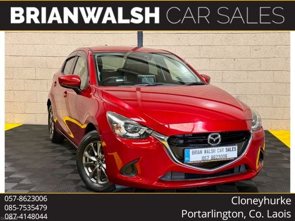 Mazda Demio Hatchback, Petrol, 2017, Red