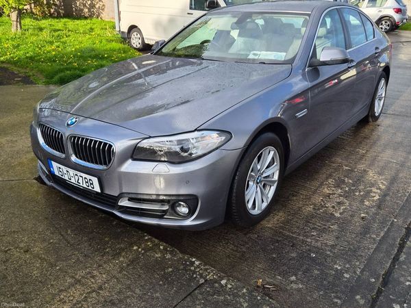 BMW 5-Series Saloon, Diesel, 2015, Grey