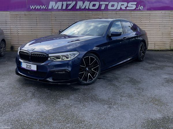 BMW 5-Series Saloon, Diesel, 2020, Blue