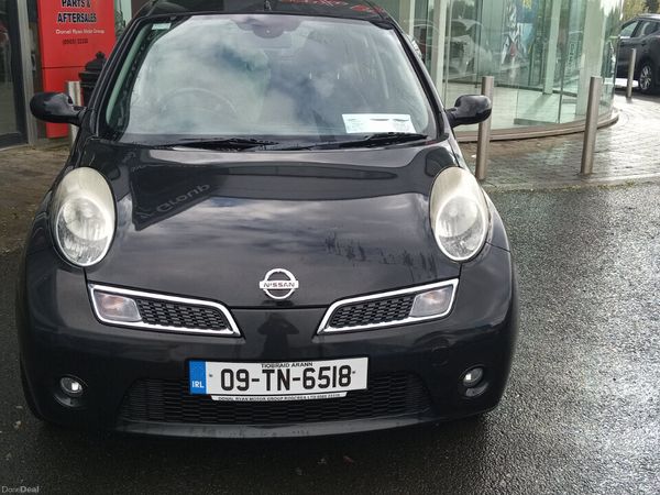 Nissan Micra Hatchback, Petrol, 2009, Black