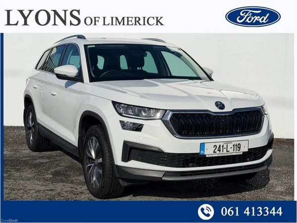 Skoda Kodiaq SUV, Diesel, 2024, White