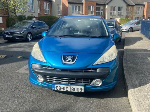 Peugeot 207 Hatchback, Petrol, 2009, Blue