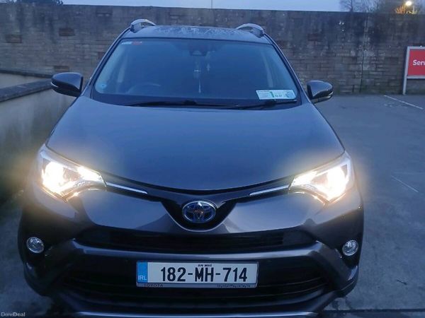 Toyota RAV4 SUV, Petrol Hybrid, 2018, Grey