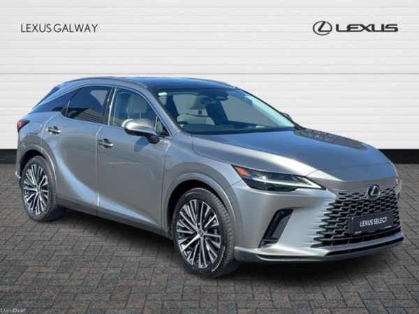 Lexus RX450H+ SUV, Petrol Plug-in Hybrid, 2023, Grey