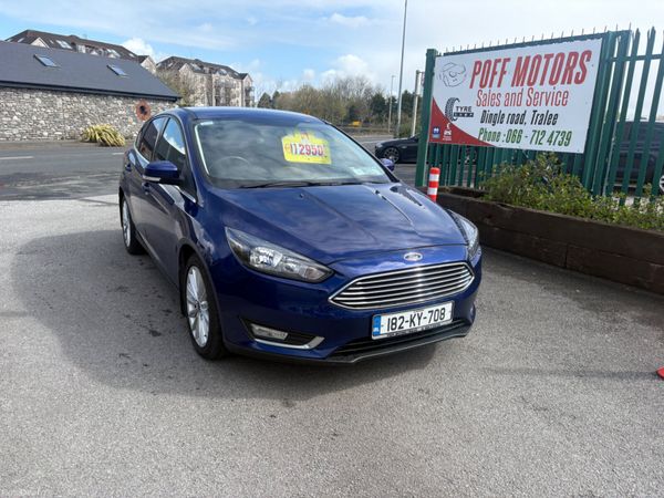 Ford Focus Hatchback, Diesel, 2018, Blue