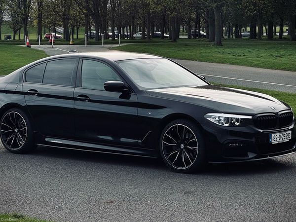 BMW 5-Series Saloon, Diesel, 2018, Black