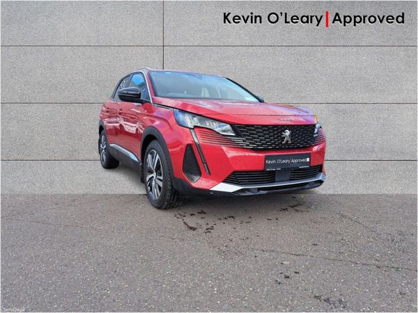 Peugeot 3008 SUV, Petrol Plug-in Hybrid, 2022, Red