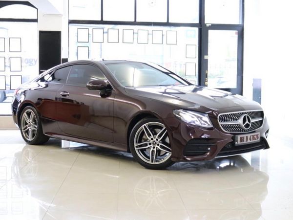 Mercedes-Benz E-Class Coupe, Diesel, 2018, Red