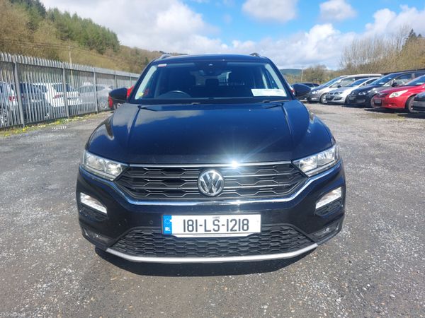 Volkswagen T-Roc SUV, Petrol, 2018, Black