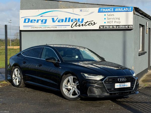 Audi A7 Hatchback, Diesel Hybrid, 2020, Black