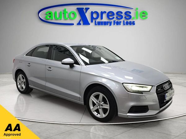 Audi A3 Saloon, Petrol, 2017, Silver
